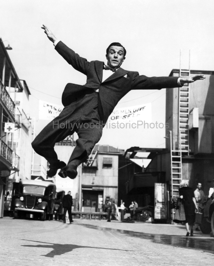 Gene Kelly 1944 on set of Cover Girl Columbia Pictures WM.jpg